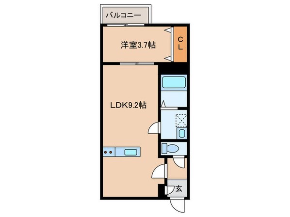 ＬＥＣＯＣＯＮ一宮Ⅳの物件間取画像